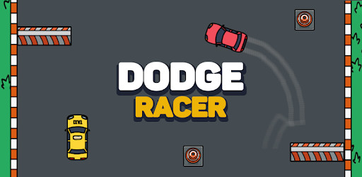 The mobile game Dodge Racer's Google Play featured image.