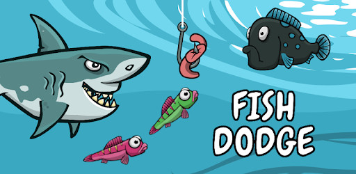 The mobile game Fish Dodge's Google Play featured image.