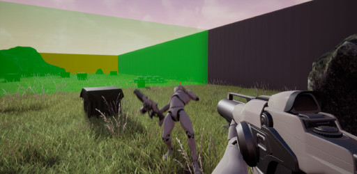 Gameplay of Jeffrey Polasz's Testing Grounds project.